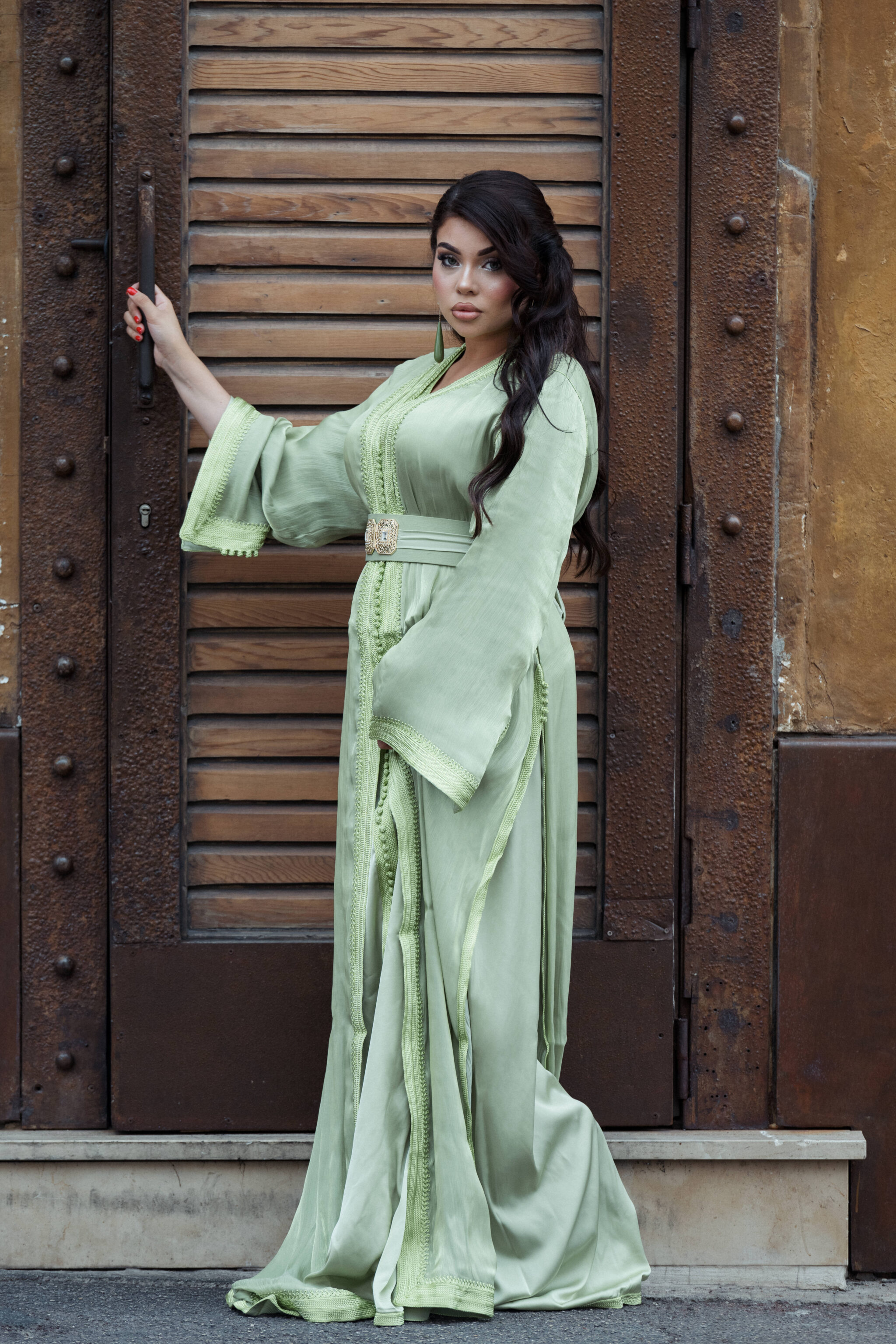 TAKCHITA ORGANZA – VERT D’EAU